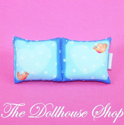 Fisher Price Loving Family Holiday Dollhouse Christmas Double Bed Pillow-The Dollhouse Shop