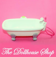 Fisher Price Loving Family Home Holidays Dollhouse Bathroom Claw Bath Tub-The Dollhouse Shop