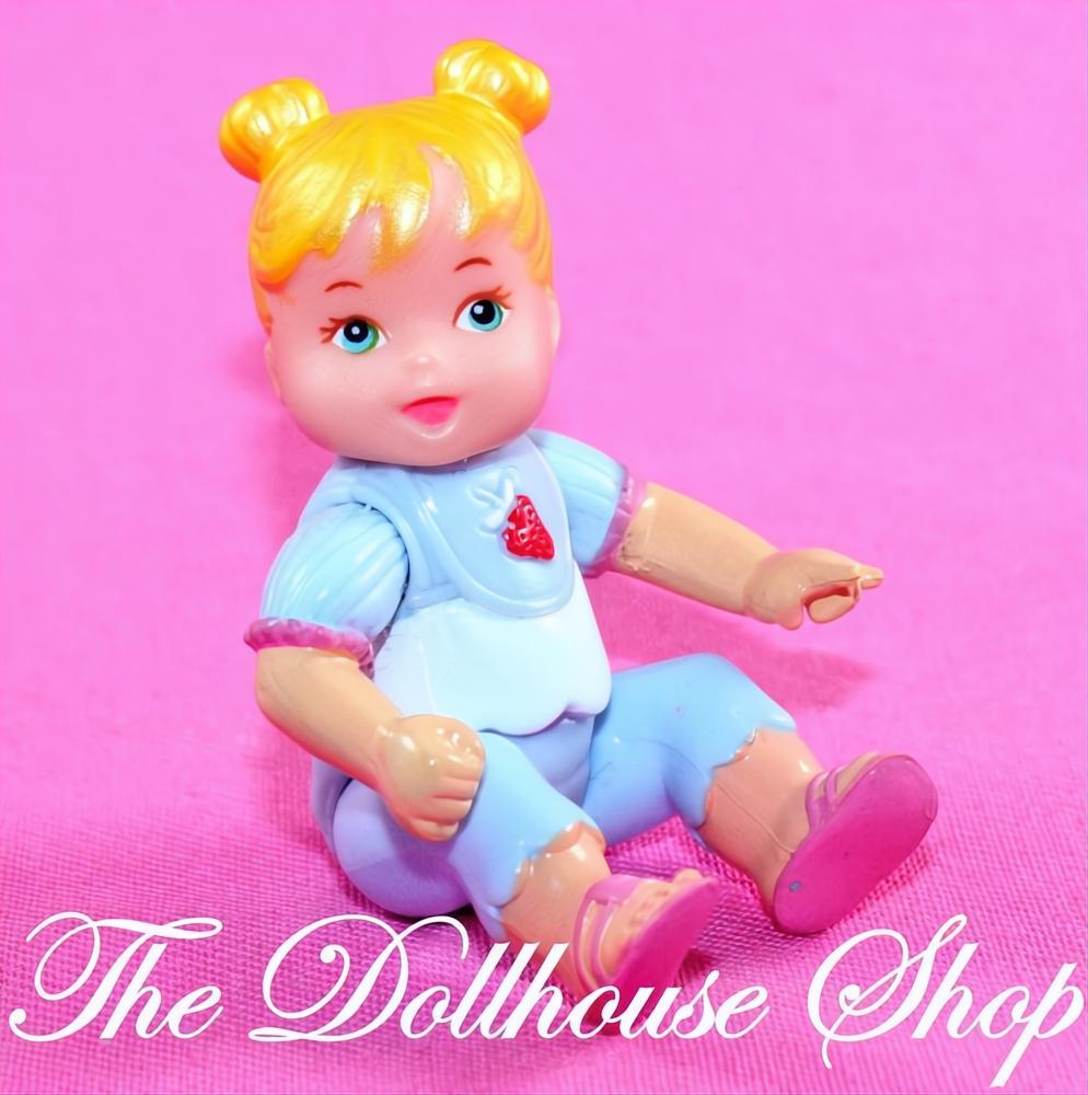 Fisher Price Loving Family New Additions Dollhouse Baby Girl Doll Blonde Hair-The Dollhouse Shop