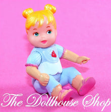Fisher Price Loving Family New Additions Dollhouse Baby Girl Doll Blonde Hair-The Dollhouse Shop