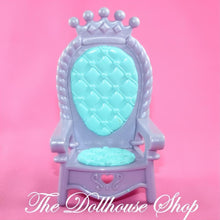 Fisher Price Loving Family Once upon a Dream Castle Dollhouse Purple Throne Chair-The Dollhouse Shop