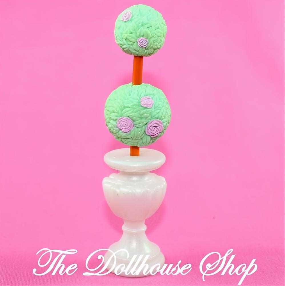 Fisher Price Loving Family Once upon a Dream Dollhouse Topiary Tree Potted Plant-The Dollhouse Shop