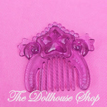 Fisher-Price Loving Family Once Upon A Dream Dress-Up Pony Purple Star Comb-The Dollhouse Shop