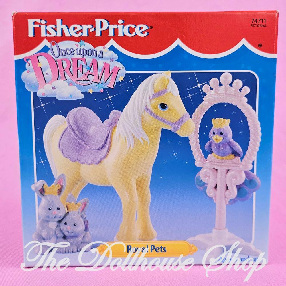 Fisher-Price Loving Family Once Upon A Dream Palace Royal Pets Set-The Dollhouse Shop
