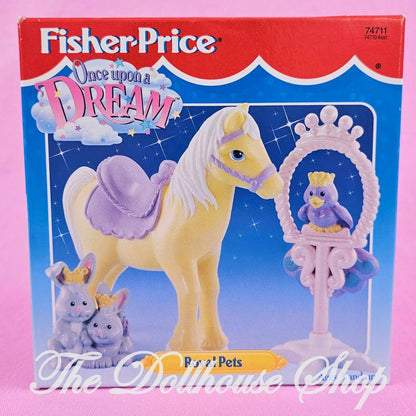 Fisher-Price Loving Family Once Upon A Dream Palace Royal Pets Set-The Dollhouse Shop