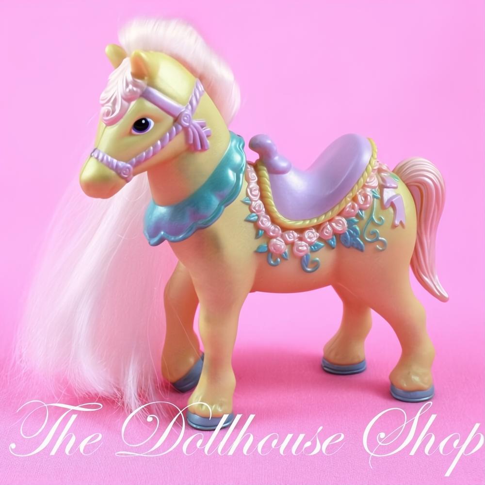 Fisher-Price Loving Family Once Upon a Dream Palace Stable Feed Time Pony-The Dollhouse Shop