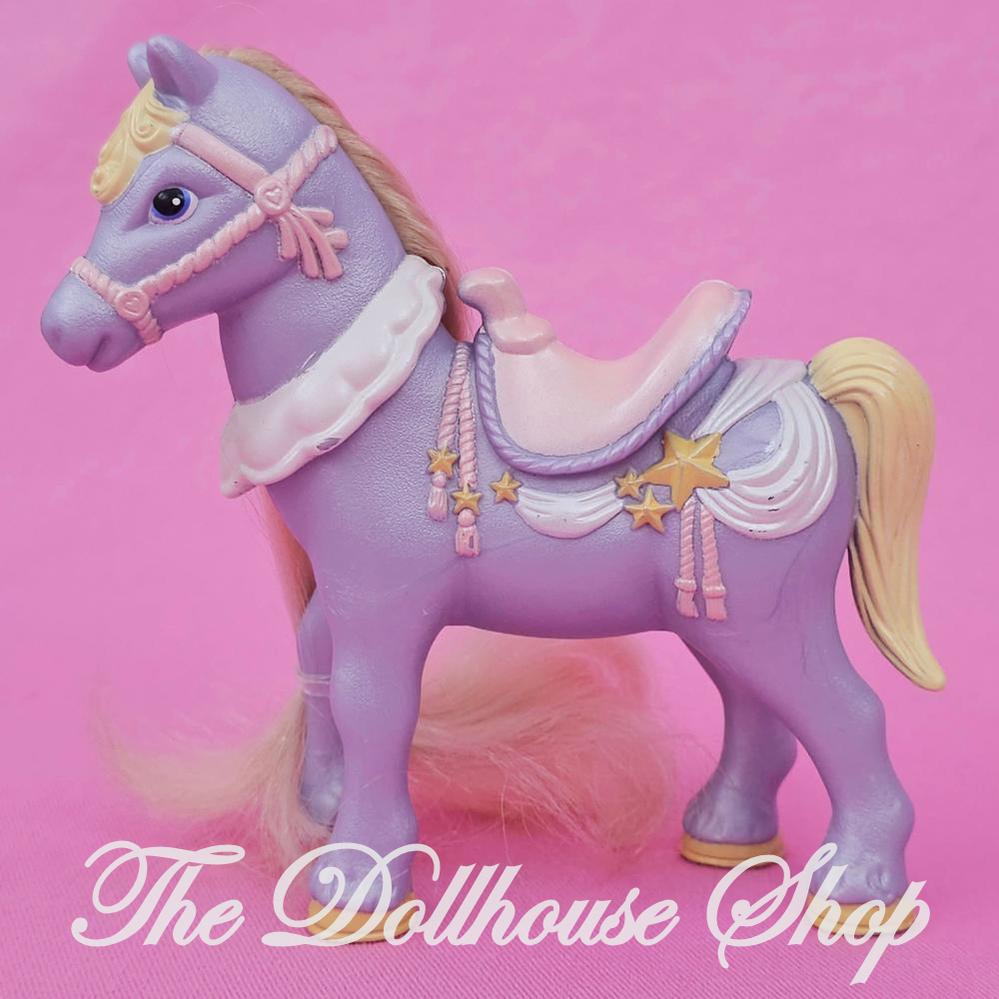 Fisher-Price Loving Family Once Upon a Dream Stable Purple Starlight Pony-The Dollhouse Shop