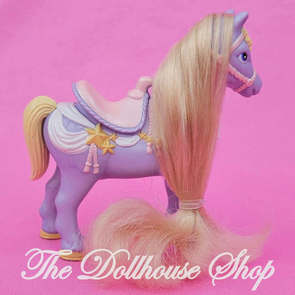 Fisher-Price Loving Family Once Upon a Dream Stable Purple Starlight Pony-The Dollhouse Shop