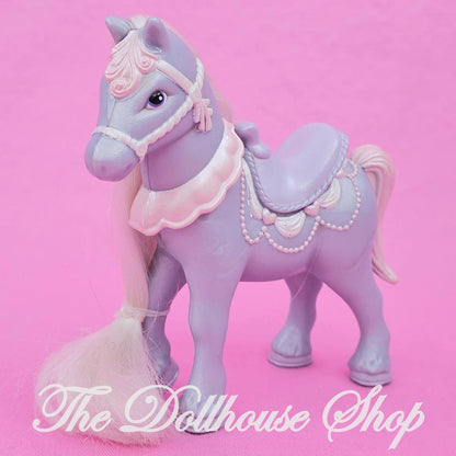 Fisher-Price Loving Family Once Upon a Dream Stable purple Sweetheart Pony-The Dollhouse Shop