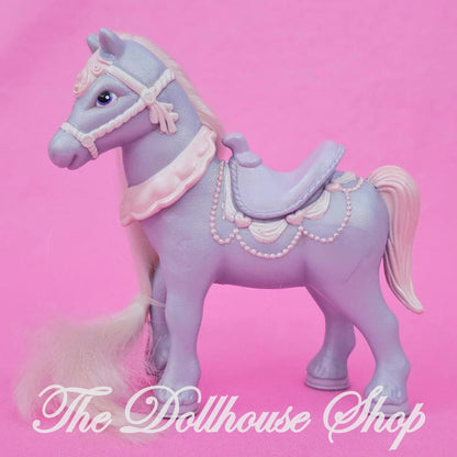 Fisher-Price Loving Family Once Upon a Dream Stable purple Sweetheart Pony-The Dollhouse Shop