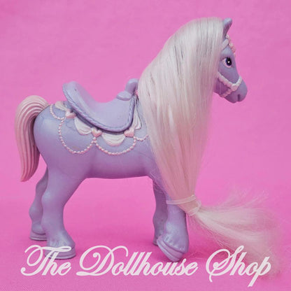 Fisher-Price Loving Family Once Upon a Dream Stable purple Sweetheart Pony-The Dollhouse Shop