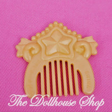 Fisher-Price Loving Family Once Upon A Dream Starlight Pony Gold Star Comb-The Dollhouse Shop