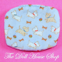Fisher Price Loving Family Special Edition Townhouse Blue Pet Dog Bed-The Dollhouse Shop