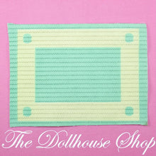 Fisher Price Loving Family Special Edition Townhouse Dollhouse Floor Rug Living Room-The Dollhouse Shop