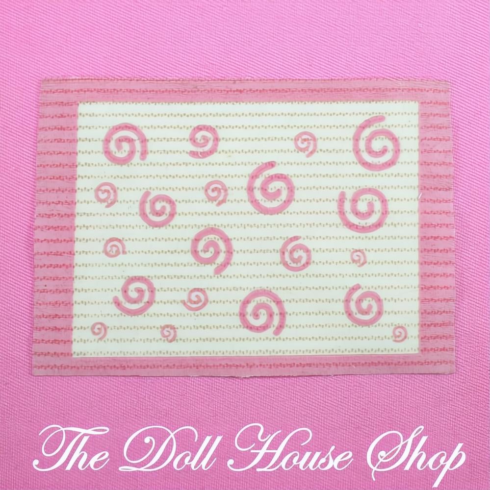 Fisher Price Loving Family Special Edition Townhouse Dollhouse Floor Rug Living Room-The Dollhouse Shop