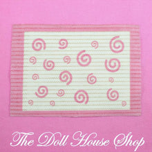 Fisher Price Loving Family Special Edition Townhouse Dollhouse Floor Rug Living Room-The Dollhouse Shop