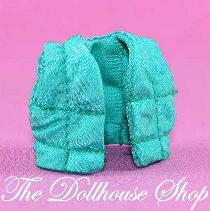 Fisher-Price Loving Family Special Edition Townhouse Girl Dolls Green Vest-The Dollhouse Shop