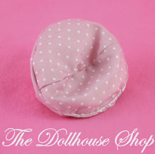 Fisher Price Loving Family Special Edition Townhouse Pink Polka Dot Bean Bag Chair-The Dollhouse Shop