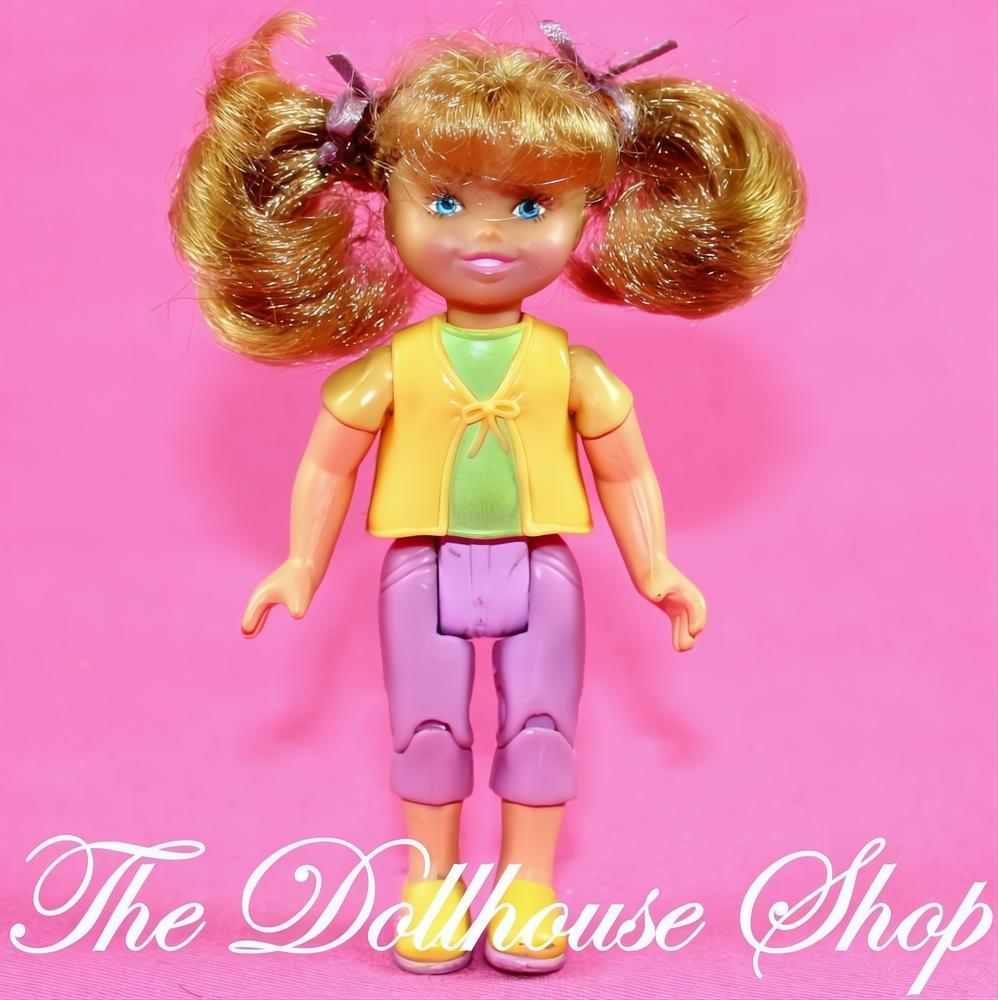Fisher Price Loving Family Sweet Sounds Dollhouse Blonde Girl Yellow Pink Doll-The Dollhouse Shop
