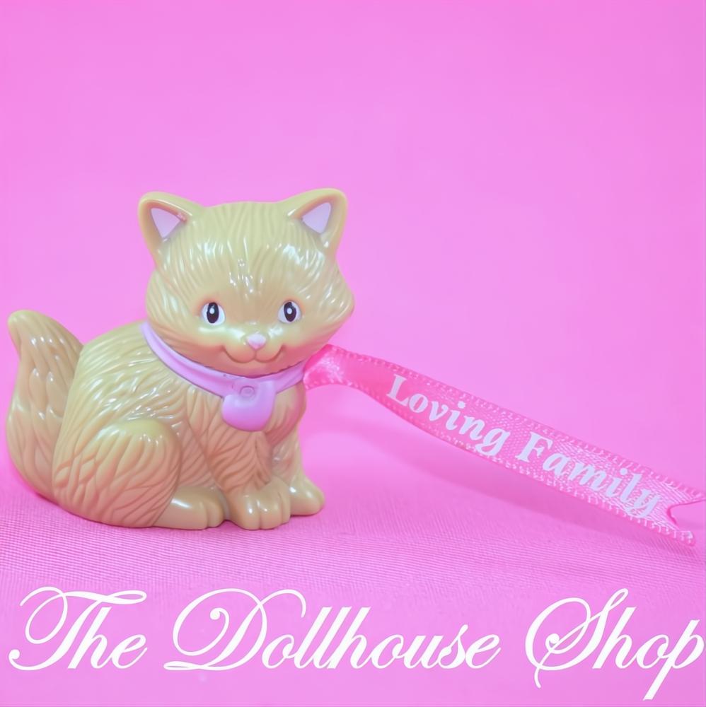 Fisher Price Loving Family Sweet Sounds talking Dollhouse Pet Kitten Kitty Cat-The Dollhouse Shop