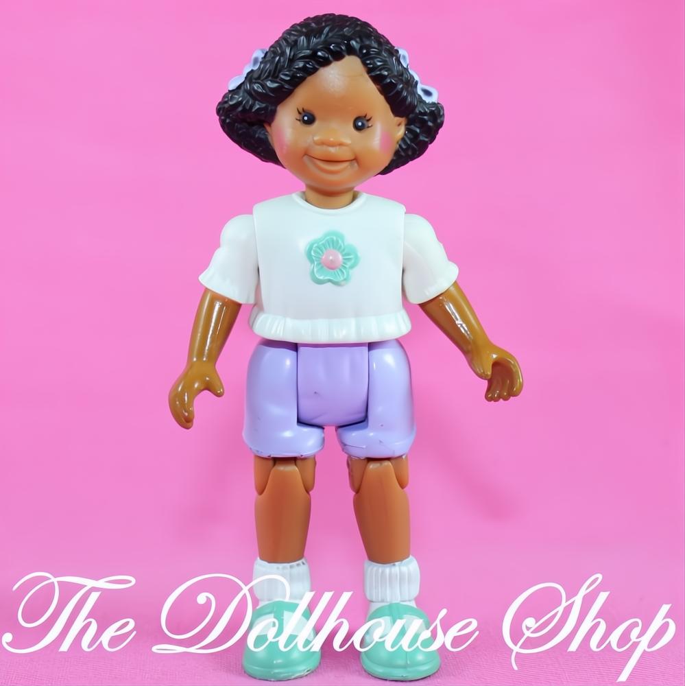 Fisher Price Loving Family Twin Time Dollhouse African American Girl Sibling Doll-The Dollhouse Shop