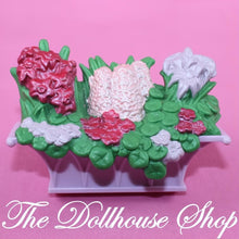 Fisher Price Loving Family Twin Time Dollhouse Pink Flowers Window Planter Box-The Dollhouse Shop