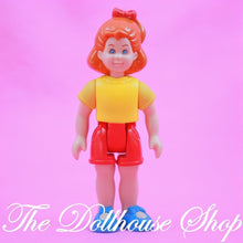 Little Tikes Grand Mansion Dollhouse Girl Sister Doll People Yellow Top Red Shorts-The Dollhouse Shop