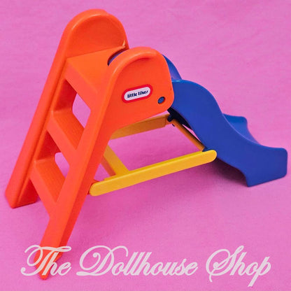 Little Tikes Place Dollhouse Miniatures Playground Equipment Slide-The Dollhouse Shop