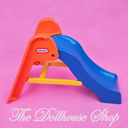Little Tikes Place Dollhouse Miniatures Playground Equipment Slide-The Dollhouse Shop