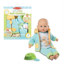 Melissa and Doug Mine to Love Mix & Match Playtime Doll Clothes-The Dollhouse Shop