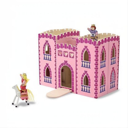 Melissa & Doug Fold and Go Princess Castle-The Dollhouse Shop