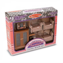 Melissa & Doug Victorian Dollhouse Living Room Set-The Dollhouse Shop