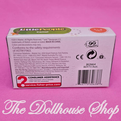 New 2013 Fisher-Price Little People Zoo Animals Camel 2 Humps-The Dollhouse Shop