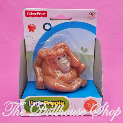 New 2013 Fisher-Price Little People Zoo Animals Orangutan-The Dollhouse Shop