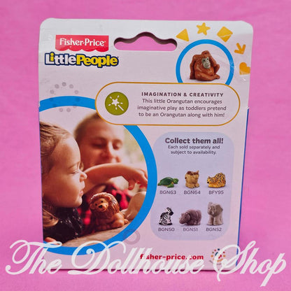 New 2013 Fisher-Price Little People Zoo Animals Orangutan-The Dollhouse Shop