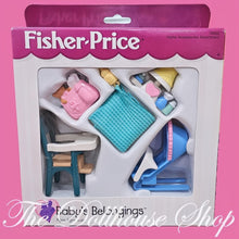 New Fisher Price Loving Family Dollhouse Baby's Belongings-The Dollhouse Shop