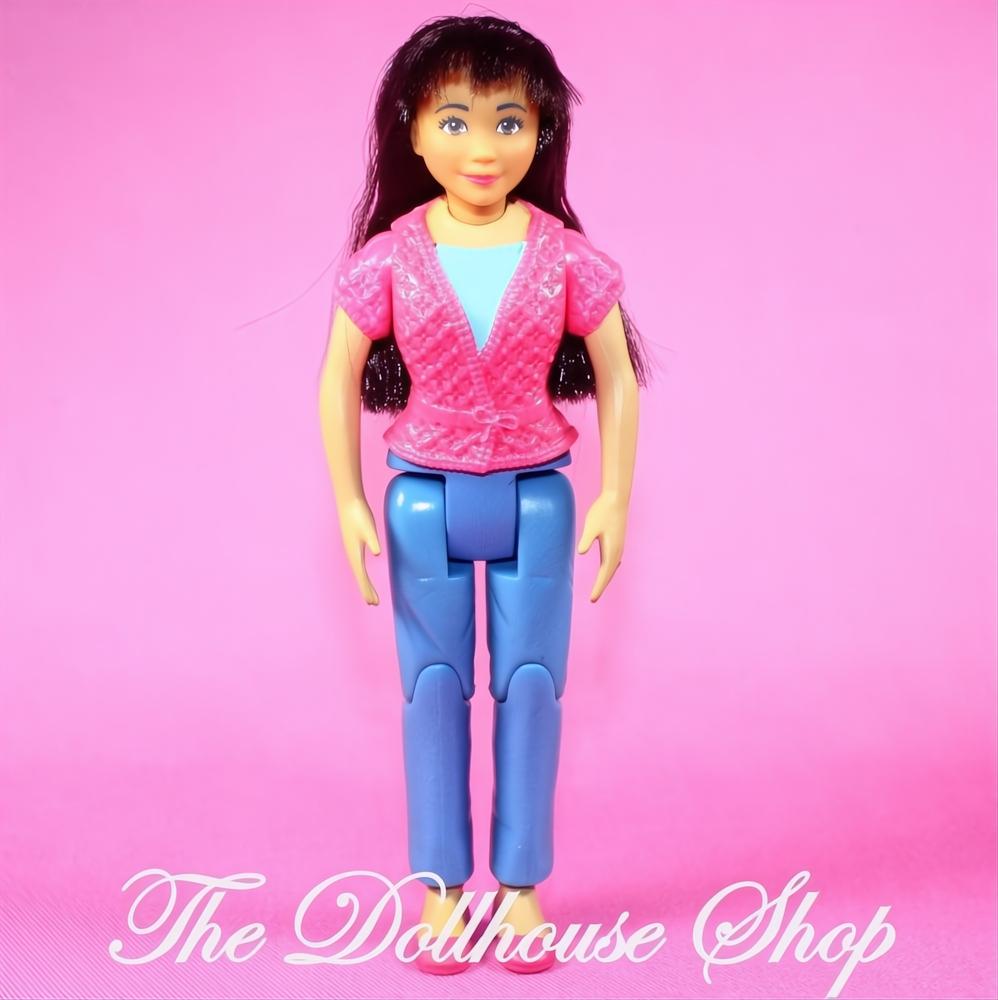 New Fisher Price Loving Family Dollhouse Brunette Mom Mother Doll Hispanic-The Dollhouse Shop