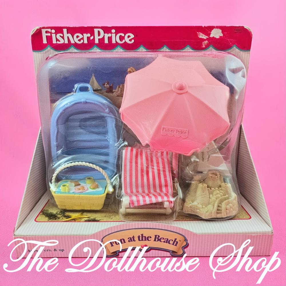New Fisher Price Loving Family Dollhouse Fun at the Beach-The Dollhouse Shop