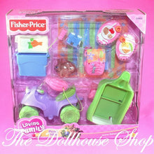 New Fisher Price Loving Family Dollhouse Picnic Hike ATV Camping Set-The Dollhouse Shop
