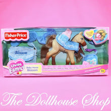 New Fisher Price Loving Family Dollhouse Stable Baby Horse Pony Foal Blossom-The Dollhouse Shop