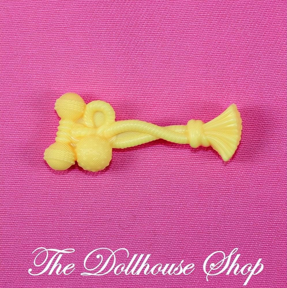 New Fisher Price Loving Family Dollhouse Yellow Pet Dog Cat Throw Chew Toy-The Dollhouse Shop