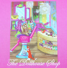 NEW Fisher Price Loving Family Hidden Room Dollhouse Beauty Salon Background-The Dollhouse Shop