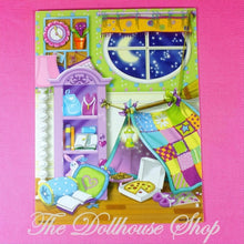 NEW Fisher Price Loving Family Hidden Room Dollhouse Slumber Party Background-The Dollhouse Shop