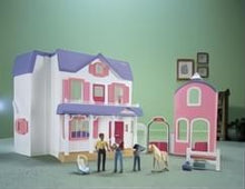 New Fisher Price Loving Family Home & Stable Dollhouse-The Dollhouse Shop