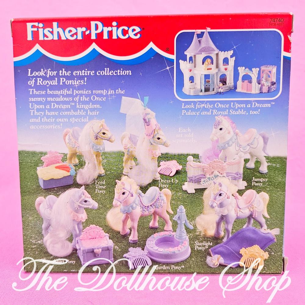 New Fisher-Price Loving Family Once Upon A Dream Feed Time Pony-The Dollhouse Shop
