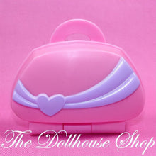 New Pink Ballerina Case Bag Fisher Price Little People Ballet Dog Set Dollhouse-The Dollhouse Shop