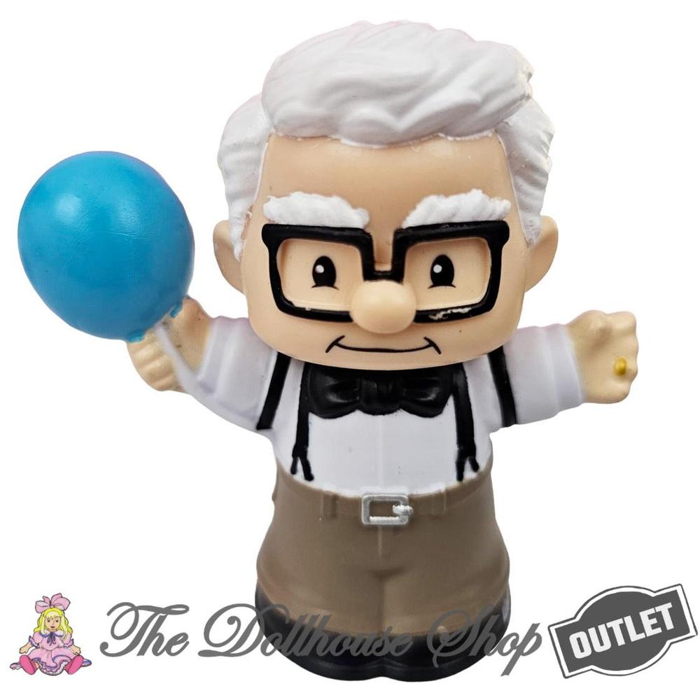 OUTLET Fisher-Price Little People Disney Up Carl Fredricksen Grandpa Figure-The Dollhouse Shop