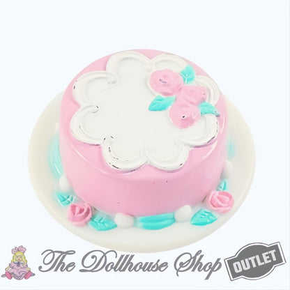 OUTLET Fisher Price Loving Family Dream Dollhouse Birthday Cake Party Food-The Dollhouse Shop