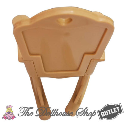 OUTLET Fisher Price Loving Family Dream Dollhouse Brown Pink Rocking Chair-The Dollhouse Shop