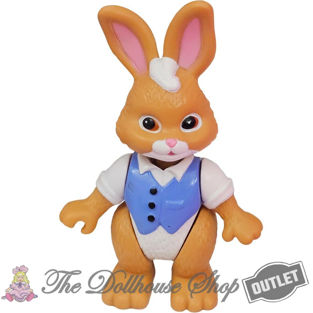 OUTLET Fisher Price Loving Family Hideaway Hollow Dollhouse Brown Dad Bunny Rabbit-The Dollhouse Shop